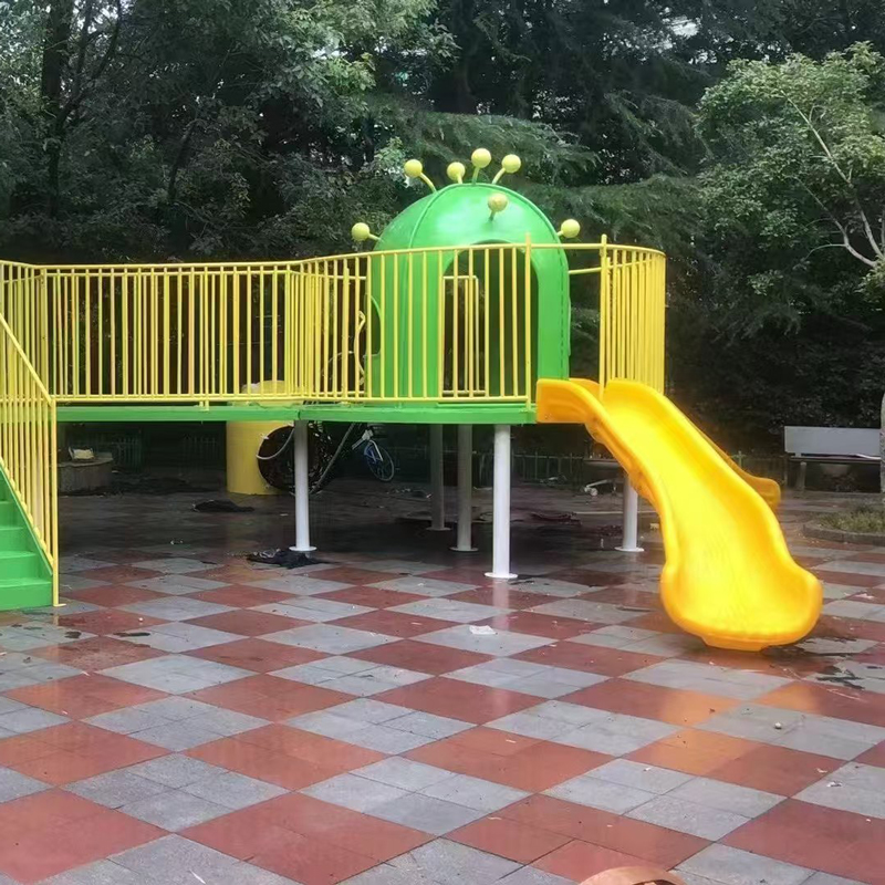 户外滑梯-公园