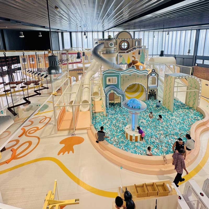 室内淘气堡乐园-儿童淘气堡定制-如何打造高端吸金乐园?