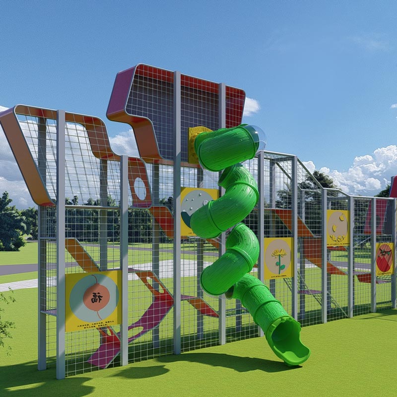 户外游乐设备-滑梯