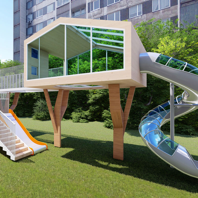 室外不锈钢滑梯选择什么材质好?