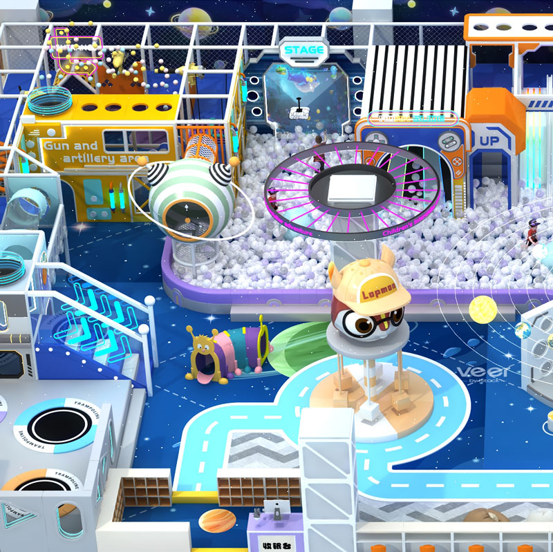 大型淘气堡-非标定制